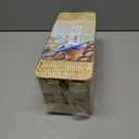 PEMAR Natural Rattan Wicker Cable Management Box, Cable Organizer, 2 Open Slots, Under Desk Cord Organizer, Cover & Hide Power Strips for TV Desk, Computer, Router, USB Hub (Bright Natural Color) (Coffee)