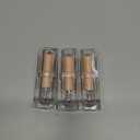 3 Pcs Matte Nude Lipstick Velvet Lip Gloss Non-Fading Non-Sticky Cup Nude Lipstick Matte Lip Stain Long Lasting Waterproof Lipstick for Women Girls Daily Lip Makeup