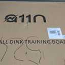 [Upgraded] A11N Pickleball Practice Rebounder, Adjustable Angle Dual-Sided Pickleball Dink Pad - Dink Board for Forehands Backhands Training
