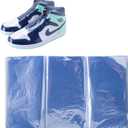 Shoe Shrink Wrap Bags, 100Pcs 11x 18 Inches Sneaker Heat Shrink Wrap Bags for Men Women Shoe Organizer for Shoe Protection Avoid Sole Yellowing and Keep Dust Away