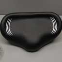 Bike Seat Noseless Wide Bicycle Seat for Women Men, Bike Seats Cushion Comfort for Big Butt, Multiple Fit Saddle for Peloton, Electric, Exercise, Cruiser Bikes (Black)