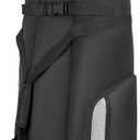 Himal Outdoors Soft-Sided Golf Travel Bag with Wheels - Heavy Duty 600D Polyester Oxford Wear-Resistant, Excellent Zipper Universal Size (Basic-Black)