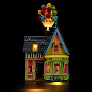 Vaodest LED Light for Lego Disney PixarUpHouse 43217 Set,Design and Configuration Compatible with Model 43217 (LED Light Only, Not Building Block Kit)