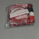 Red Themed 2025 Graduation Decorations Set - Congrats Grad Banner, Class of 2025 Backdrop, Balloons & Streamers Kit - Complete Party Supplies for High School & College Celebrations