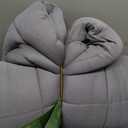 Ultra Soft Queen Size Mattress Topper - Viscose Made from Bamboo Pillow Top Mattress Pad for Back Pain Relief - Naturally Cooling for Hot Sleepers, Gray