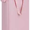 efluky Slim Laundry Basket, Narrow Laundry Hamper with Handles, Collapsible Dirty Clothes Hamper, Tall Laundry Bin for Laundry Room, Dorm and Bedroom, 12.7 Gallons(48L) Pink