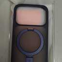 TORRAS Ostand for iPhone 17 Pro Case Magnetic, Fit for MagSafe, 4X Military Drop Protection, Camera Control, Slim Phone Case for iPhone 17 Pro with Kickstand, Translucent Matte Cover 6.3", Deep Blue