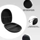MAS CARNEY Headphone Case for On Ear HeadphonesUniversal Hard Shell Over-Ear Earphone Case Compatible with JBL/Sony/Soundcore by Anker/BERIBES/KVIDIO/TOZO/Beats