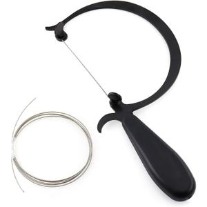 C Type Coping Saw And Diameter 1mm Diamond Wire for Decoration, Hobby, Craft Processing,DIY