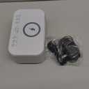 Alarm Clock Speaker Wireless Charger, Digital Alarm Clocks Bedrooms Bluetooth, Alarm Clock Dimmable Light Bedrooms Dual Alarm Snooze Dimmer 12 24H RGB Night Light Bluetooth USB AUX, Gray