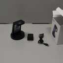 Wireless Charger for Samsung: 3 in 1 Wireless Charging Station for Samsung Galaxy Watch 8 7 6 5 4 3 Pro Classic Galaxy Buds - Charger Dock Stand for S25 S24 Ultra S23 S22 S21 Note Z Fold Android (Black)