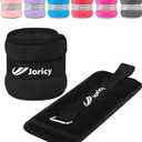 Ankle Weights A Pair of 1.5 LBS Each Wrist Leg Arm Weights for Women Men with Adjustable Straps, Strength weighted for Physical Therapy Running Walking Home Fitness Gym Workout
