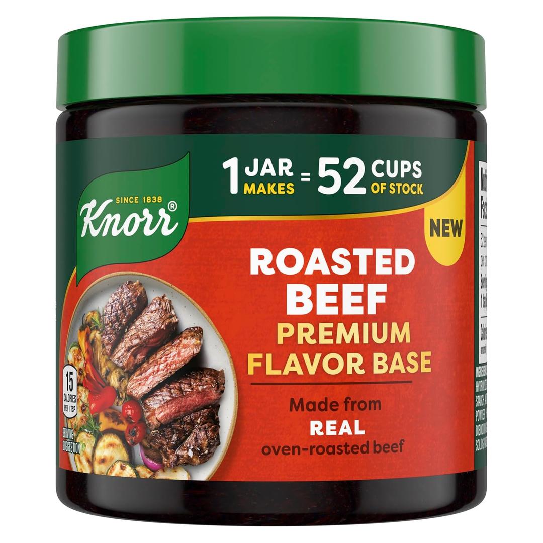 Knorr Premium Flavor Base Roasted Beef Versatile & Easy to Use 11oz, BB 

09/23/2026