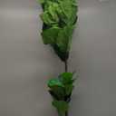Fiddle Leaf Fig Tree Artificial Plant 4FT Tall Faux Plants Indoor Fake Ficus Lyrata Plant in Pot Artificial Fig Trees for Home Office Store Room Decor Indoor Outdoor Housewarming Gift
