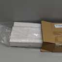 SEEYE 2 Inch Faux Wood Blinds for Indoor Windows with Crown Valance, Cordless Room Darkening Window Blind, 22" W x 60" H, Horizontal Wooden Shades for Bedroom, Kitchen, Office, Doors, White