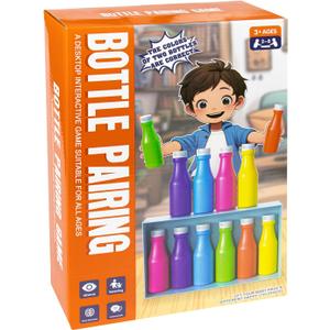 Match Bottle Color Game Fun Toys for 2-8 Player, Family Games for Kids and Adults, Fun Board Game, Graduate Night, Celebrate Birthday Party, Outdoor Travel Activity, Camping Holidays Party Night
