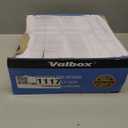 ValBox 500 Count #10 Security Self-Seal Envelopes Windowless Design Security Tint Pattern for Secure Mailing 4-1/8x9-1/2",White Business Envelopes