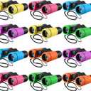 Yunsailing 12 Pcs Binoculars Shock Proof Educational Learning Folding Small Telescope Hunting Bird Watching Camping Outdoor