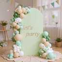 UDEAR 7.2FT Metal Arch Backdrop Stand,for Wedding Backgrounds Climbing Plants Event Decorations Outdoor Ceremonies,Gold