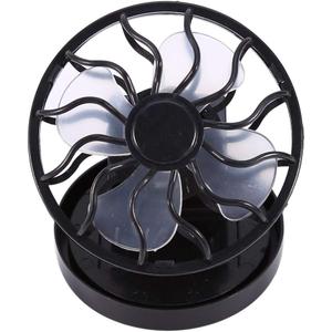 Solar fan, Electric Mini Clip-on Solar Fan Air Conditioner Cooling Cell Fan For Outdoor Home Travel Camping Hiking Cooling Ventilation