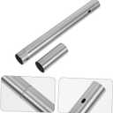 YARNOW Barbecue Skewers Storage Tube 11.92In Stainless Steel Waterproof Organizer Cylinder for Grill Utensil Storage and Outdoor Cooking Tools