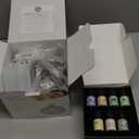 SACATR 550ml Aromatherapy Diffuser with 15x10mL Essential Oils, Ultrasonic Technology, Remote Control for Home Office (Deep Colour-15.)