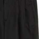 Amazon Essentials Men's Classic-Fit Wrinkle-Resistant Pleated Chino Pant (Available in Big & Tall) (Black)