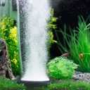 hygger Aquarium Air Stone, Bubble Stone Fish Tank Oxygen Ultra Silent Deep Dissolving Oxygen Diffuser Kit for Aquarium Fish Tank and Hydroponic (4 Inch)