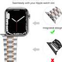 JOYOZY Compatible Apple Watch Band 49mm 45mm 44mm 42mm 41mm 40mm 38mm, Upgraded solid stainless steel Metal Watch band for iWatch Series Ultra SE 8 7 6 5 4 3 2 1 for men women