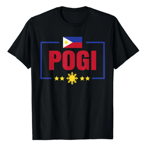 Funny Pogi Filipino For Men Boys Filipino Philippines Pinoy T-Shirt, Size M