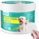 Dog Eye Wipes, Gentle Eye Wipes for Dogs & Cats, Pet Eye Cleaner Wash Removes Discharge, Crust, Debris, and Gunk EXP 10/30/2027(100, Beef)