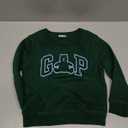 GAP unisex-child Logo Crewneck Sweatshirt (3T, Evergreen Glamour)