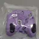 GeekShare Controller Skin Set for Xbox Soft Silicone Protective Cover Skin Case Compatible with Xbox Series X Controller with 2 Thumb Grip Caps and 2 Stickers - Star Wings Series Purple