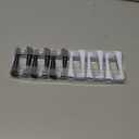 12PCS Replacement Heads Compatible with Oral B iO 2 3 4 5 6 7 8 9 10 Series Electric Toothbrush, IO Brush Heads Compatible with Oral B, Medium Bristles for Teeth Clean & Gums Care (Black/White)