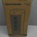 BREEZOME Space Heater Indoor, 1500W PTC Portable Electric Heaters for Home with Thermostat & 90 Oscillating, 24H Timer, Quiet Safety Ceramic Tower Heater with Remote for Bedroom Office