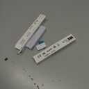 EZVALO 10inch Under Cabinet Lighting, LED Motion Sensor Light Indoor, 2400mAh USB Rechargeable Closet Lights, Dimmable & Magnetic Wireless Under Counter Lights for Kitchen, Pantry, Stairs (2 Pack)