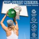 Jenaai 6 Pcs Rubber Basketballs Official Size Bulk Streetballs Multicolor Basket Balls with Pump Plain Basketball Set for Adult Youth Gifts Indoor Outdoor Training Games