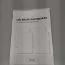 4 PACK Magnetic Dry Erase Board Sheet for Fridge, 12"x8" Erasable Refrigerator WhiteBoard w/ 6 Markers & 1 Eraser- Smooth and Flexible Small Magnet Blank Notepad for Home Kitchen Organizer and Planner