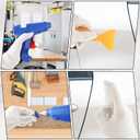 83pcs Paintless Dent Puller Kit, Body Repair Tools Dent Removal Tools with Golden Lifter, Slide Hammer T-Bar, Large Size Puller Dent Suction Cup for Car Refrigerator Door Ding Repair