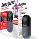 XTREME Energizer Connect 1080p Wired Video Doorbell, Home Security |Requires Existing Doorbell Wires, Not Battery Powered, 2-Way Audio, Cloud Storage, Remote Access, Night Vision, iOS/Android App