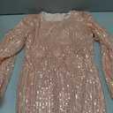 GRACE KARIN Girls Sparkly Sequin Formal Dress Long Sleeve Bodycon Fancy Party Dress 5-14Y Size 14Y