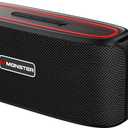 Monster Shock Portable Bluetooth Speaker, True Wireless Speaker, 30W Loud Stereo Sound, IPX6 Waterproof, 17 Hours Playback, Bluetooth 5.4 TWS Pairing, Outdoor Speakers with Handle