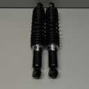 320mm 12.5 Pair Motorcycle Rear Shock Absorbers Replacement for Suzuki Yamaha Honda XL 883 1200 (Black)