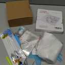 Kasmoire 188pcs Cookie Decorating Supplies Kit(ALL-IN-ONE),with 12pcs holiday cookie cutter,Mixing Tools,Piping Tools,Decorating Tools and 100pcs Cookies Bags for Beginners and Decorator