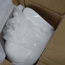 Samsle Porcelain Small Serving Bowls, 10 Ounce Dessert Bowls for Ice Cream Snacks Appetizer Candy Dishes, Dishwasher Safe Durable Ceramic White Bowl for Party, Set of 6 (5.5 inch)