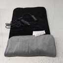 12V Car Heating Blanket 4 Heat and 4 Timer Settings 23" x 11"Portable Mini Travel Electric Blanket for Back Neck Shoulder Abdominal Pain Relief for Car SUV MPV