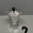 Bialetti Moka Express Iconic Italian Stovetop Espresso Maker (Alluminium, 6 Cups) (Silver)