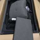 Wakefit Reversible Sectional Sofa Couch, Sleeper Sofa Bed with Storage Chaise Pull Out Couch for Living Room | Hidden Stroge | Pull Out Bed | Removable Backrest | Linen Fabric, DeepGrey