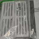 Magnetic Water Bottle Holder for Refrigerator, Cup Holder Organizer for Stanley and Tumbler for Kitchen, 6 Pack, White