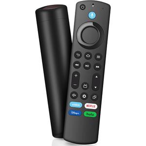 Replacement Voice Remote Control for All Fireseries TV Remote, Fit for TV Cube/Stick 4K Max/Stick 4K(1st/2nd Gen), Firestick (2nd/3rd Gen)/Lite/HD, Fit for Hisense, Toshiba/Pioneer Smart TVs